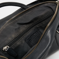 Pre Owned Coach Black Legacy Leather Rory Tote