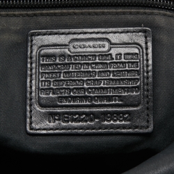 Pre Owned Coach Black Legacy Leather Rory Tote