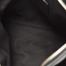 Coach Black Signature Coated Canvas and Leather Crossbody Bag