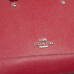 Coach Pink Leather Mini Sierra Satchel