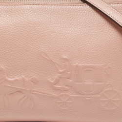 مملوكة مسبقًا Coach Pink Leather Charley Crossbody Bag