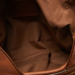 Pre Owned Coach Brown Leather Edie 31 Shoulder Bag