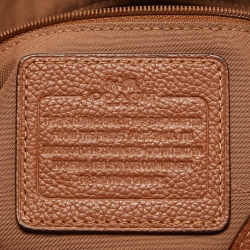 Pre Owned Coach Brown Leather Edie 31 Shoulder Bag