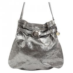 Coach Metallic Leather Shoulder Bag