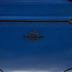 مملوكة مسبقًا حقيبة كروس كوتش ميكي جلد حُبيبي زرقاء