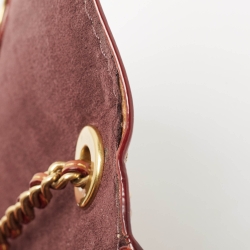Coach Brown/Beige Signature Coated Canvas and Leather Parker Crossbody Bag