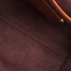 Coach Brown/Beige Signature Coated Canvas and Leather Parker Crossbody Bag