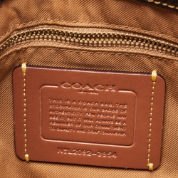 Pre Owned Coach Black Leather May Shoulder Bag