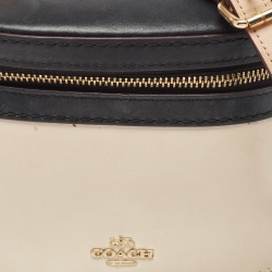 حقيبة كوتش x سيلينا ترايل جلد ثلاثي اللون بيد علوية