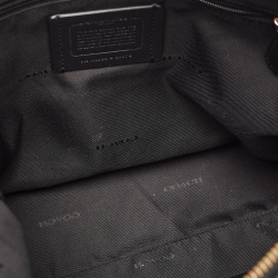 Pre Owned Coach Black Leather Prairie Satchel