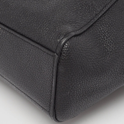 Pre Owned Coach Black Leather Prairie Satchel