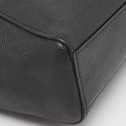 Pre Owned Coach Black Leather Prairie Satchel