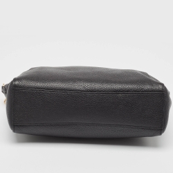 Pre Owned Coach Black Leather Prairie Satchel