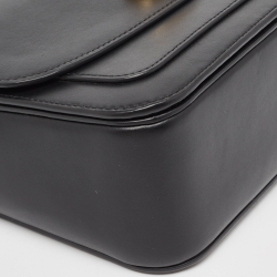 Pre Owned Coach Black Leather Madison Shoulder Bag