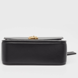 Pre Owned Coach Black Leather Madison Shoulder Bag