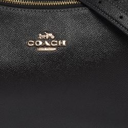 Pre Owned Coach Black Leather Clara Shoulder Bag
