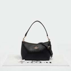 Pre Owned Coach Black Leather Clara Shoulder Bag