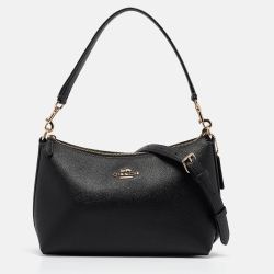 Pre Owned Coach Black Leather Clara Shoulder Bag