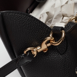 Pre Owned Coach Black Leather Hadley Hobo