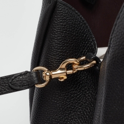 Pre Owned Coach Black Leather Hadley Hobo