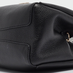 Pre Owned Coach Black Leather Hadley Hobo