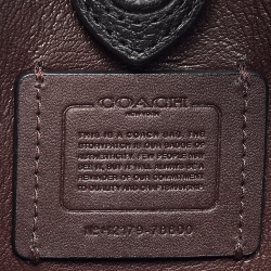 Pre Owned Coach Black Leather Hadley Hobo