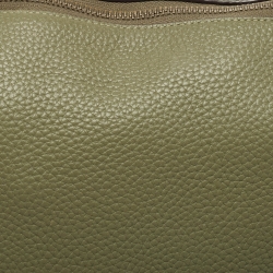 Coach Olive Green Leather Shay Shoulder Bag