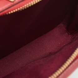 Pre Owned Coach Multicolor Signature Coated Canvas and Leather Riley Lunchbox Bag