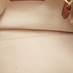 Pre Owned Coach Brown Leather Legacy Haley Satchel