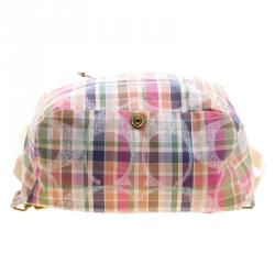 Coach Multicolor Signature Canvas Backpack