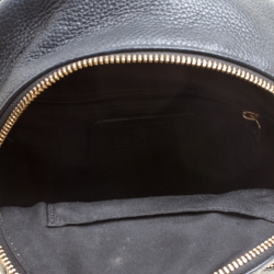 Coach Black Leather Mini Charlie Backpack