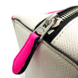 Coach Multicolor Leather Cosmetic Pouch