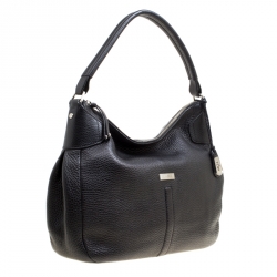 Pre Owned Cole Haan Black Leather Hobo