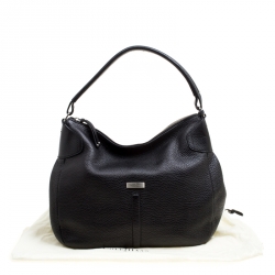 Pre Owned Cole Haan Black Leather Hobo