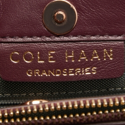 Cole Haan Multicolor Python Embossed and Leather Grand Ambition Bucket Bag