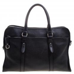 Pre Owned Cole Haan Black Leather Tote