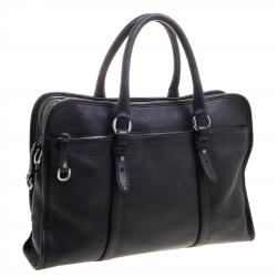 Pre Owned Cole Haan Black Leather Tote
