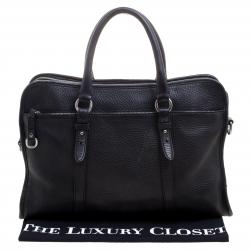 Pre Owned Cole Haan Black Leather Tote