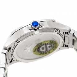 Concord Pink Mother of Pearl Diamond Petal Inlay Stainless Steel Saratoga 0320304 Women's Wristwatch 31 mm