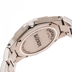 Pre Owned Concord Mother of Pearl Stainless Steel Diamond Mariner 14 E6 1850.1 S Women's Wristwatch 30 mm