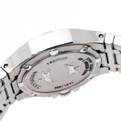 Pre Owned Concord Mother of Pearl Stainless Steel Diamonds Saratoga 14.E1.1855 Women's Wristwatch 28 mm