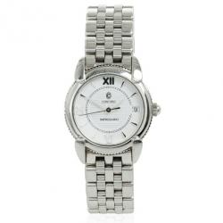 Pre Owned Concord Impresario Stainless Steel Womens Wristwatch 25 MM