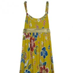 Pre Owned D and G Floral Maxi Dress L