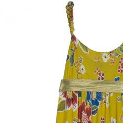 Pre Owned D and G Floral Maxi Dress L