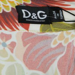 Pre Owned D and G Floral Maxi Dress L