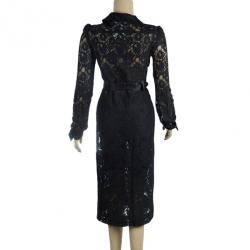 Pre Owned D and G Lace Dress Coat S