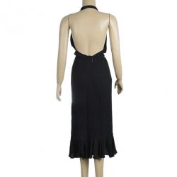 Pre Owned D and G Halter Dress XS