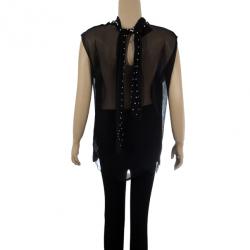 مملوكة مسبقًا D and G Pearl Embellished Top M