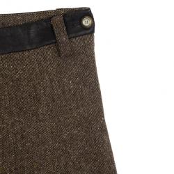 Pre Owned D&G Pleated Box Skirt S