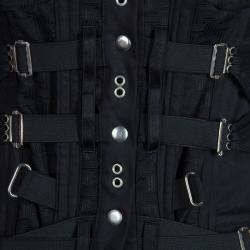 Pre Owned D&G Black Sleeveless Corset Top L